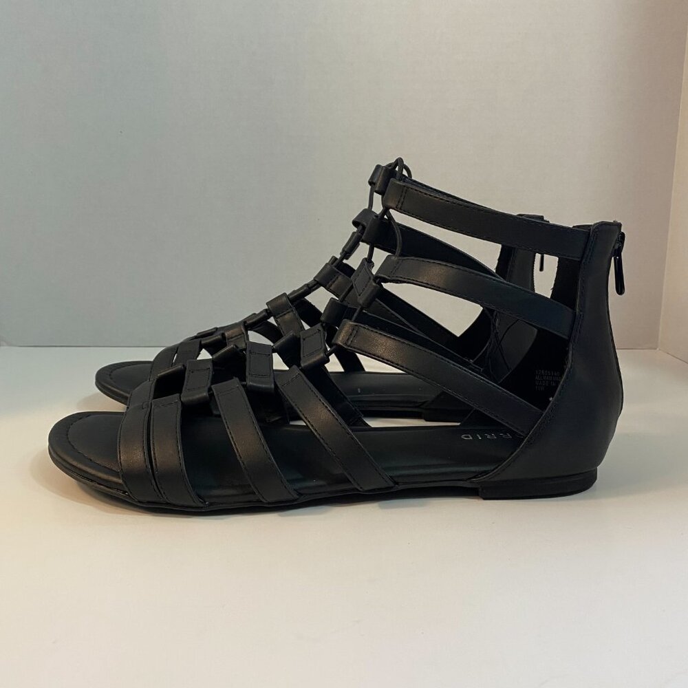 Torrid Women's Black Ankle Gladiator Sandal SZ 11W - Picture 2 of 7